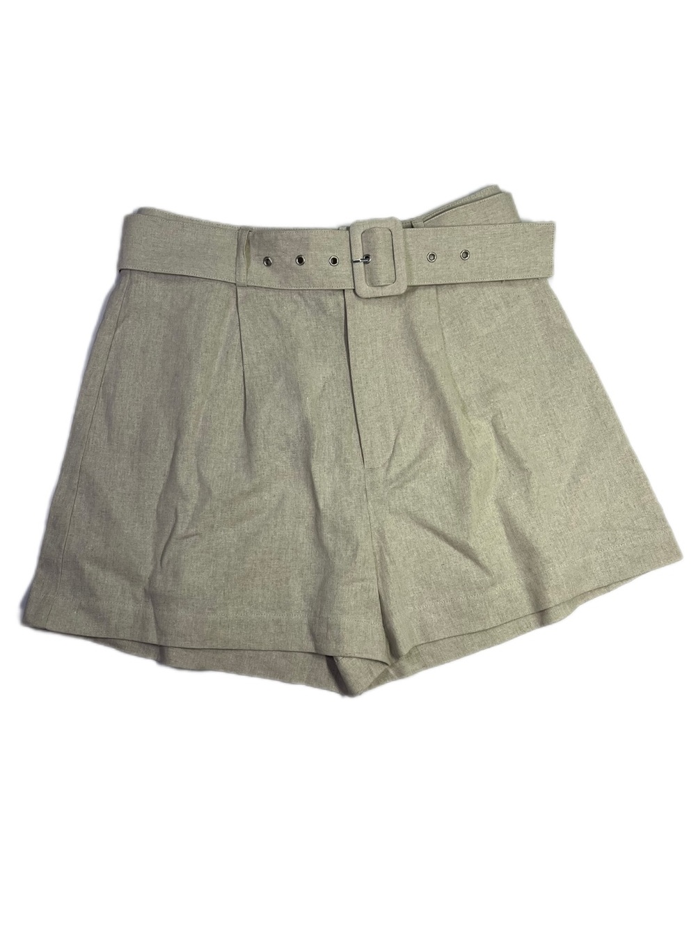 Habitual High-Waist Pleated Belted Shorts